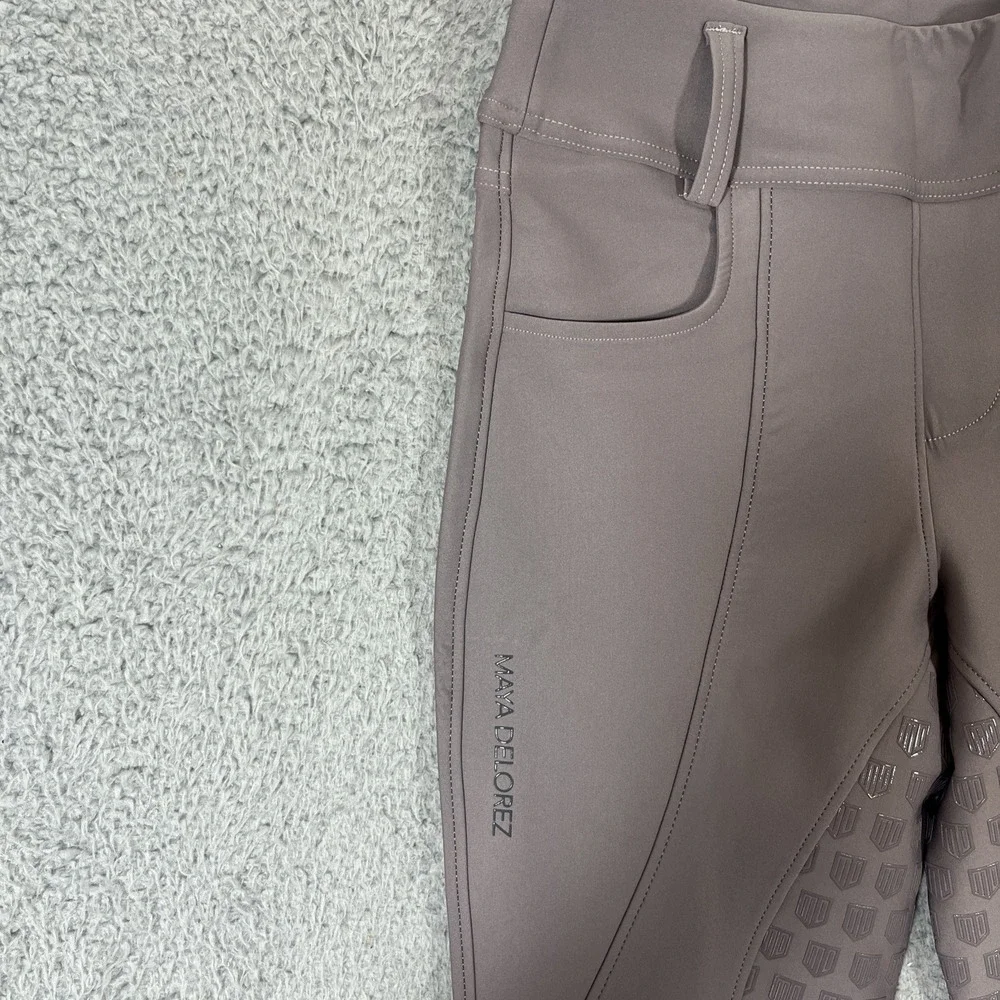 NWOT Maya Delorez Womens Sz S Mauve Beige Gretha Compression Breeches Never Worn - Picture 2 of 12